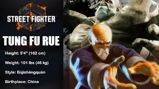 Street Fighter 6 - TUNG FU RUE  [Avatar Creation]