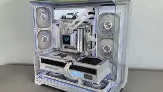 PC hơn trăm củ với Core ultra 9 | RTX5090 cực đẹp | PC White