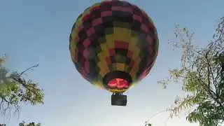Nevers en montgolfi&egrave;re