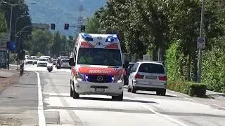 [118 BOLZANO] AMBULANZA CROCE BIANCA BOLZANO IN EMERGENZA