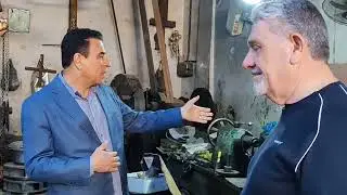 ماكينة عمرها 100 عام وما زالت تدور في بغداد.. سرّ بقائها سيذهلك!