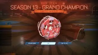Season 13 Rewards // Showcasing All Rewards - Season 13 Grand Champion Tag + RNG Tag