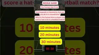 Football Riddles Challenge: Test Your Soccer IQ with 10 Brain Teasers!