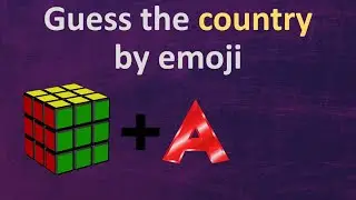 Guess the Country by Emoji ||  Emoji Challenge