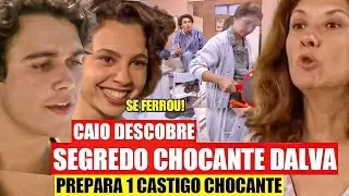 HISTÓRIA DE AMOR - Caio DESCOBRE SEGREDO CHOCANTE da Dalva!