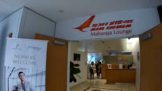 Air India Maharaja Lounge - JFK Airport, New York. - October 2024