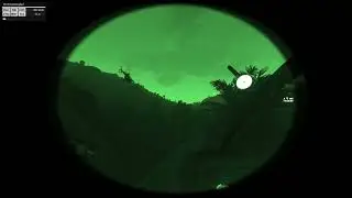 Arma 3 Little Bird Helicopter Crash at night