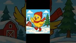 The Funny Dance of the Chick on the Winter Farm - North Dakota Fairytales