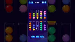 Ball Sort Level 115 Walkthrough Solution Android/iOS