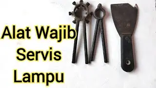 Alat servis lampu #alatservislampu #gantilampu #diy #servis #