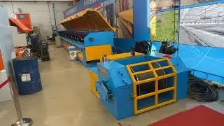 Medium and low carbon steel wire dry type wire drawing machine at the exhibition