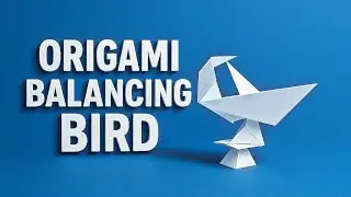 Origami Balancing Bird | Mind-Blowing Paper Magic You Must Try! 