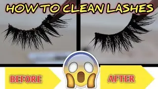 How to Clean Fake Eyelashes at Home || Eyelashes saf krny ka Tarika