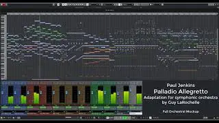 Palladio Allegretto for Symphonic Orchestra (Full Orchestral Mockup)