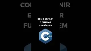 como definir e chamar funções em C++