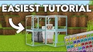 Minecraft  Automatic Sheep Farm Tutorial   #shorts