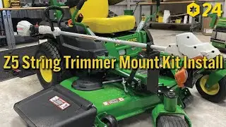 How to Install String Trimmer Kit on John Deere Z5 Mower