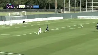 Lachlan McLean with a Goal vs. Orlando City B
