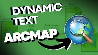 Dynamic Text ArcGIS 🗺️📈🔍 #ad33geo #arcgis #datadrivenpages
