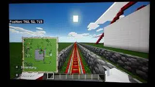 Dart (2) railway train green hyperloop line episode 6 on minecraft bedrock