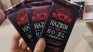 Hazbin Hotel Season 2 Trading Card Unboxing💙