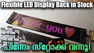 Trending Flexible Matrix Display is back in stock | LED Matrix Display for Cars