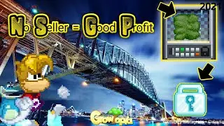 No Seller = Good Profit (Episode 3) Galastiz Growtopia 2021 Farming Deep Rock Seed
