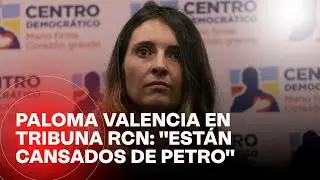 Paloma Valencia en Tribuna RCN: &ldquo;Petro busca amedrentar a la oposici&oacute;n&rdquo;