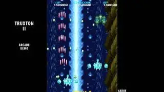 Truxton II / arcade attract mode / 1992