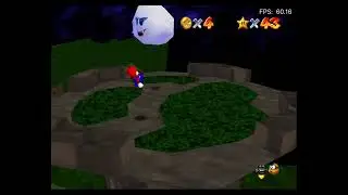 Super Mario 64: Surge of Starlight | Abandoned Forest Big Boo's Broken Fort Star
