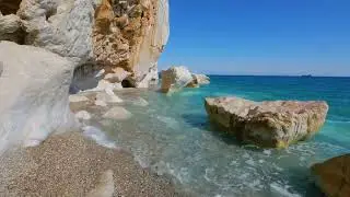 Mediterranean Beach, Ocean Sounds, Ocean Waves, White Noise for Sleeping