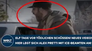 MINNEAPOLIS: Tage vor tödlichen Schüssen! Neues Video! Hier legt sich Alex Pretti mit ICE-Beamten an