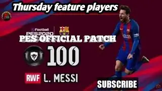 Thursday feature players February 27/02/2020 subscribe my channel
