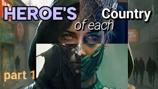 HEROES of each Country Created by A.I. &ndash; part 1