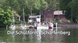 Die Schulfarm Insel Scharfenberg in Berlin, Tegeler See.