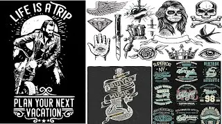 premium T Shirt Design pack free download by Raju online