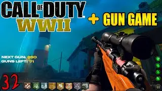 WWII GUN GAME on a TINY Zombie Map is TERRIFYING! (Black Ops 3)