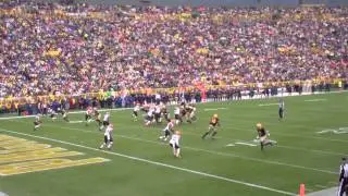 Jermichael Finley - Awesome TD - Packers vs. Browns - Oct. 20, 2013