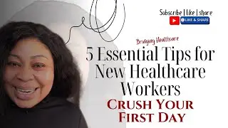 Five Essential Tips for New Healthcare Workers: Crush Your First Day #careertips #healthcareheroes