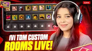🔴 BGMI 1v1 TDM LIVE | Custom Room Battles | GIRL GAMER AISH | Pro Classic Gameplay #pubgmobile #bgmi