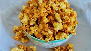 The secret to tastiest Caramel Popcorn 🍿 