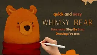 How to Draw in Procreate | Simple Step by Step Drawing Tutorial for Beginners | iPad Digital Art