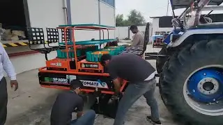 नया Sonalika DI 50 Tractor | प्याज बोने वाली Automatic Machine | Modern Farming 2025