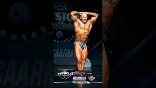 #shorts #pca WORLD Championship - 17/11/24 - Masters bodybuilding - 2nd Place / Davide Pioggia