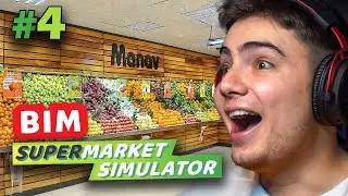 EN İYİ MARKET NASIL YAPILIR? - Supermarket Simulator #4