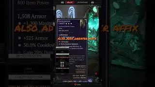 HOW TO SANCTIFY ITEMS IN DIABLO IV SEASON 11 #diablo4 #diabloiv #diablo4gameplay #diabloivclips
