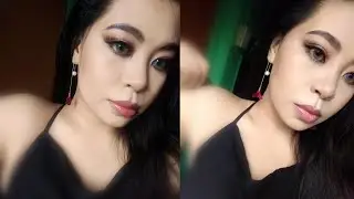 Simple smokey eye make-up look ( for quarantine date night) 😍😍🌃