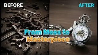 DIY Steampunk Pocket Watch | Made From Scrap & Junk