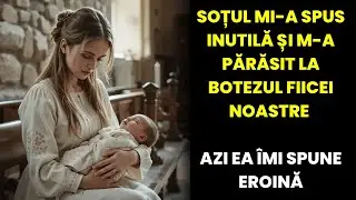 SOȚUL MI-A SPUS INUTILĂ ȘI M-A PĂRĂSIT LA BOTEZUL FIICEI NOASTRE — AZI EA ÎMI SPUNE EROINĂ