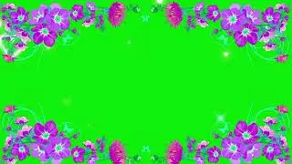 Flower 🌹 Frem/Green Screen Video Effect/Croma kiy Effect Background Video/HD Quality 1080P--NCTB